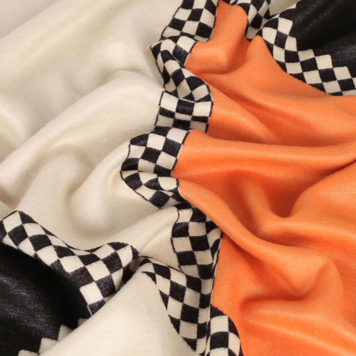Scarfs for Women Pashmina Silky Shawl Wrap for Evening Dressing Blanket Open Front Poncho Cape image 5