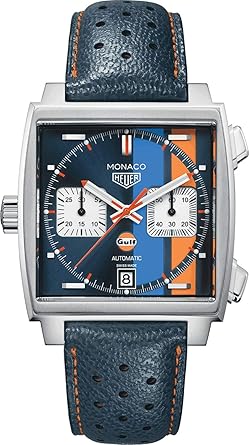 Tag Heuer Monaco Gulf 2018 Chronograph Automatic Mens Watch CAW211R.FC6401