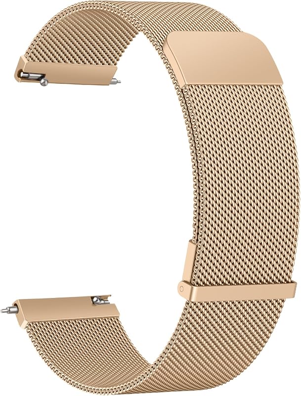 Veryfit Smart Watch Bands for IDW13, IDW16, IDW19 Smartwatch, Stainless Steel Metal Mesh Bracelet Strap for Fitpolo IDW13/Woneligo W13/FITVII HM57, ENOMIR/TOOBUR/MILOUZ/Gydom/Faweio/Veryfit IDW19