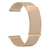 Veryfit Smart Watch Bands for IDW13, IDW16, IDW19 Smartwatch, Stainless Steel Metal Mesh Bracelet Strap for Fitpolo IDW13/Woneligo W13/FITVII HM57, ENOMIR/TOOBUR/MILOUZ/Gydom/Faweio/Veryfit IDW19