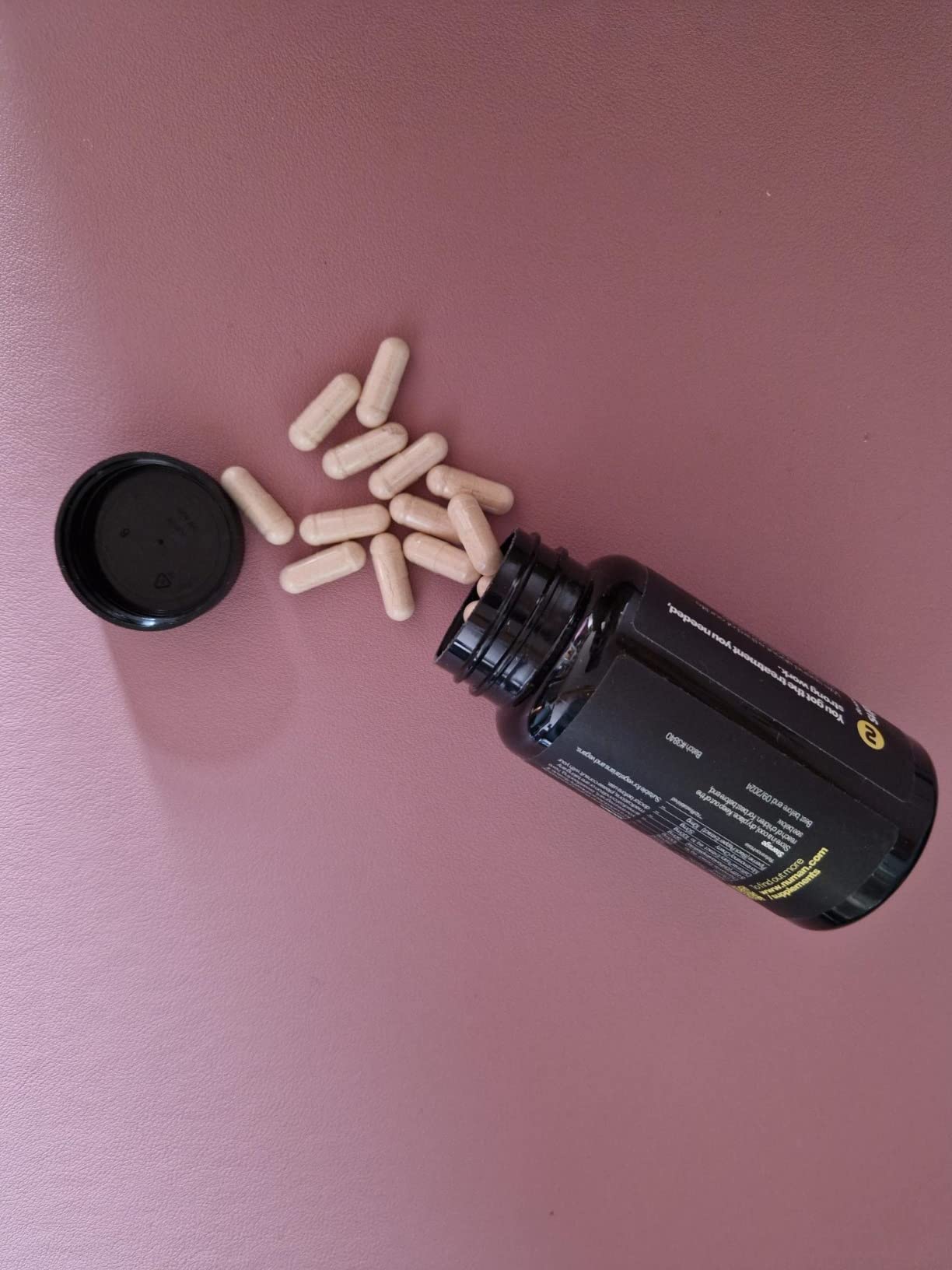 Numan Sleep Deep 60 Vegan Capsules with Natural Melatonin Sources, 5