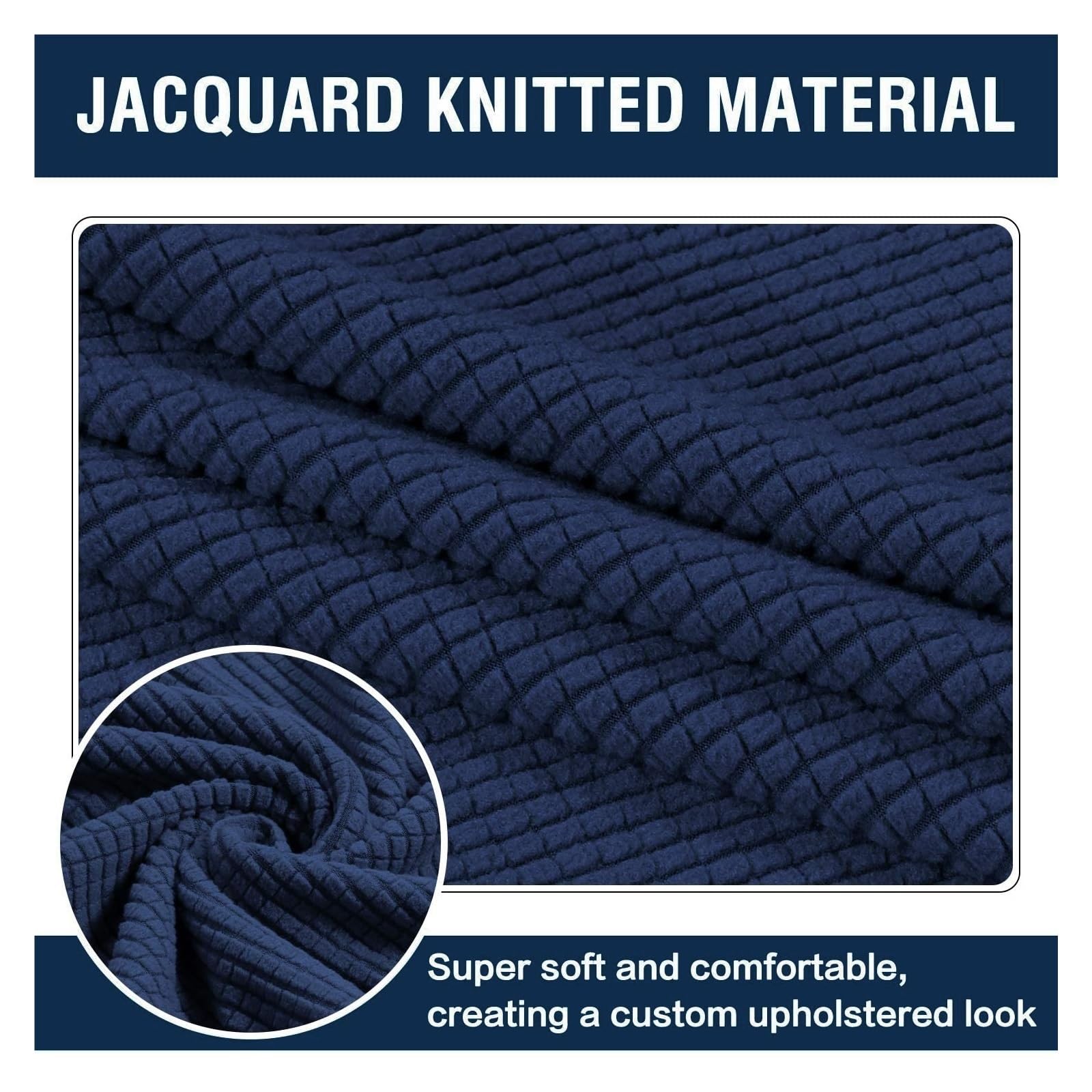 Copri Pouf Elasticizzato In Velluto - Fodera Protettiva Per Ottomani E Poggiapiedi | Misure Personalizzate - Foto 7