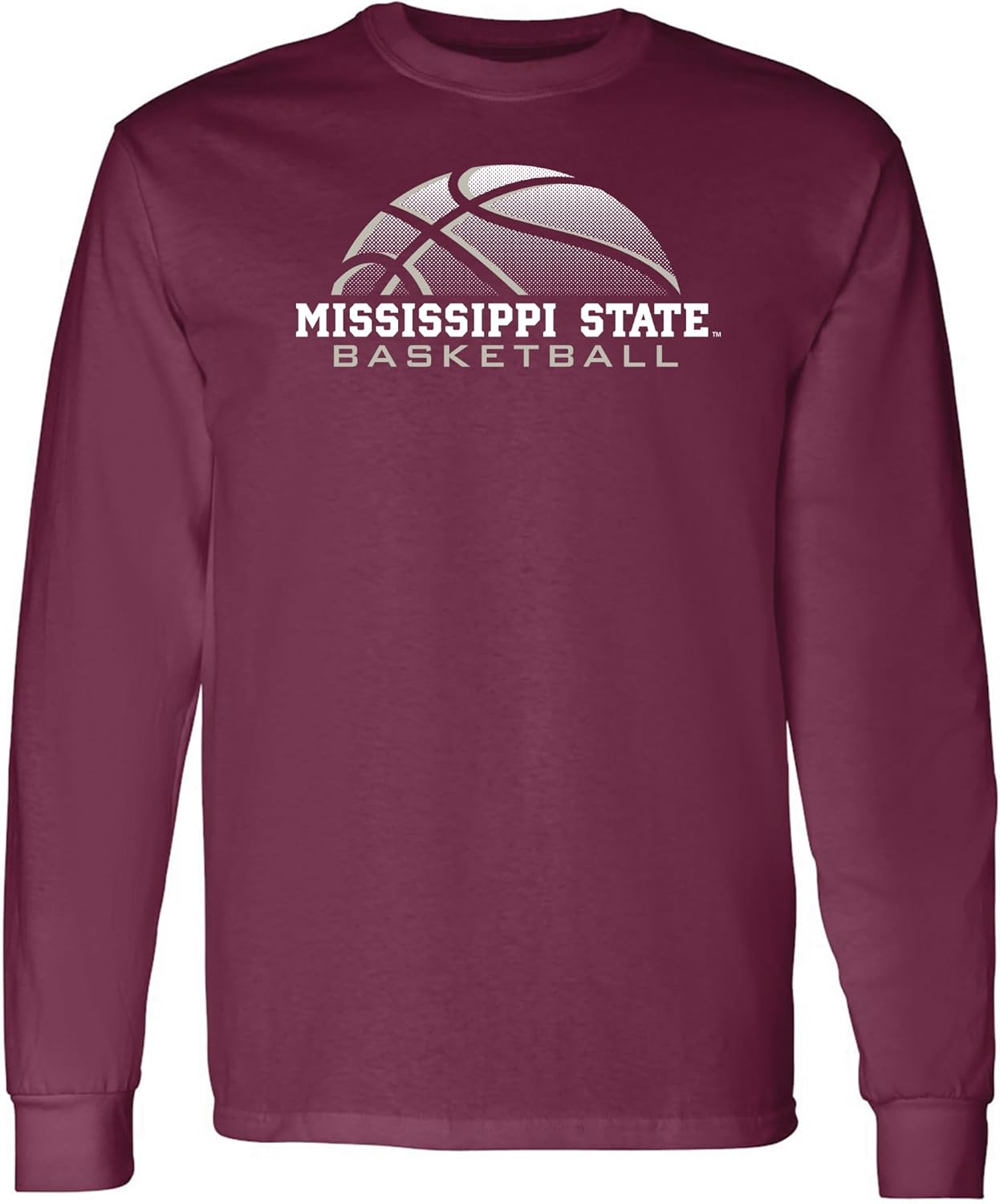 NCAA Basketball Shadow, Team Color Long Sleeve, College, University