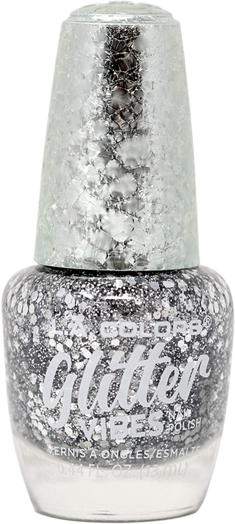 L.A. COLORS Glitter Vibes Polish, Highkey CNL354