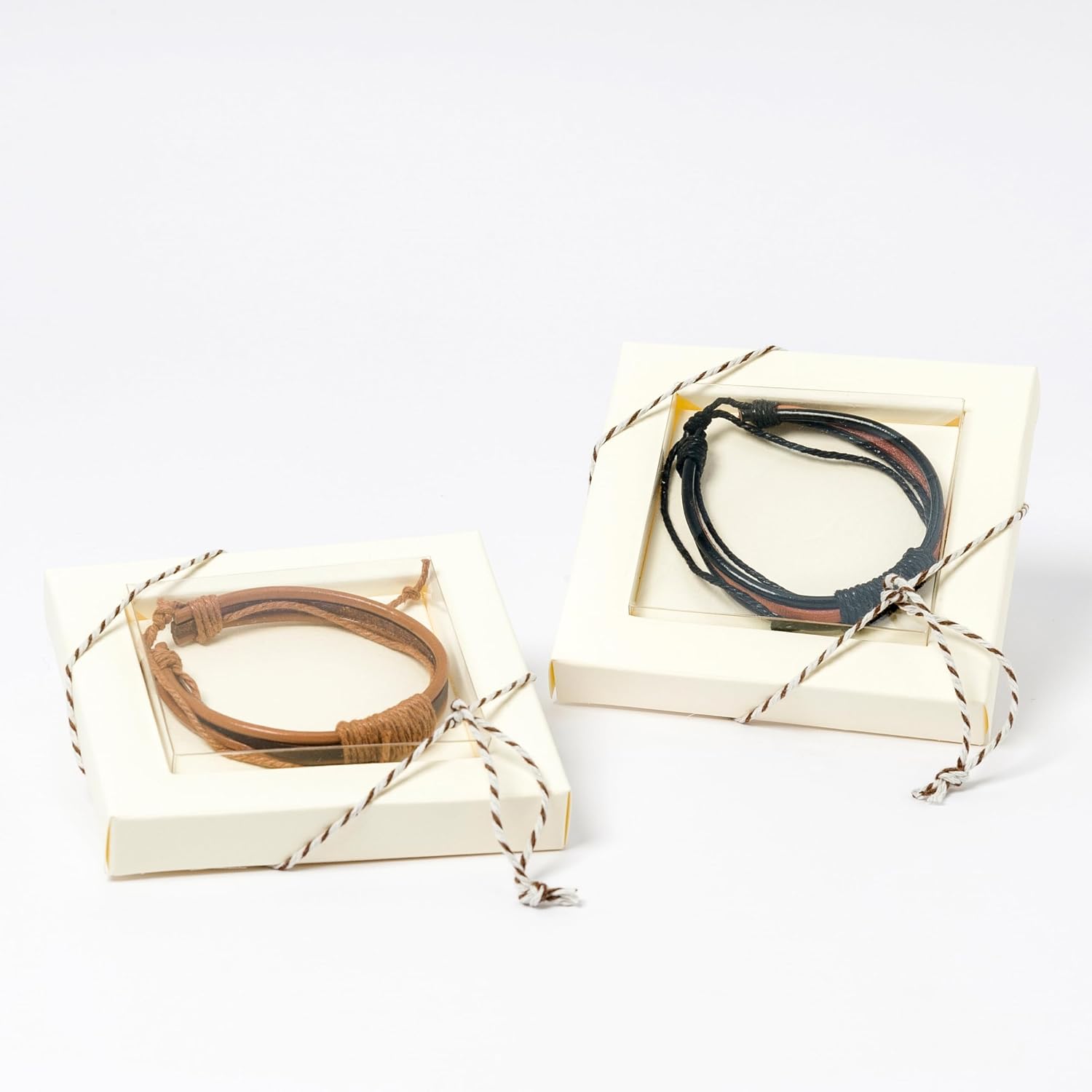 Mopec de 2 pulseras Bicolor en caja Regalo KA10 Pack of 2 Two-Tone Bracelets in Gift Box, Colourful, 10 x 2 x 10 cm, 2 image 2