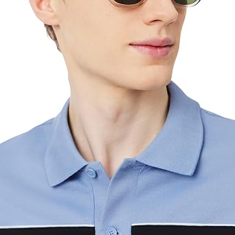 Lacoste Men's Regular Fit Colour-Block Pique Polo Shirt