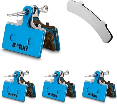 4 Pairs Brake Pads for Shimano XT Br-M8000 M785 XTR M9000 M9020 M987 M988 M985 SLX M7000 M675 M666 Deore M615 RS785 R785 CX75 R515 R315 R317 R517 Alfine S700 Resin,Semi-Metallic,Sintered Metal