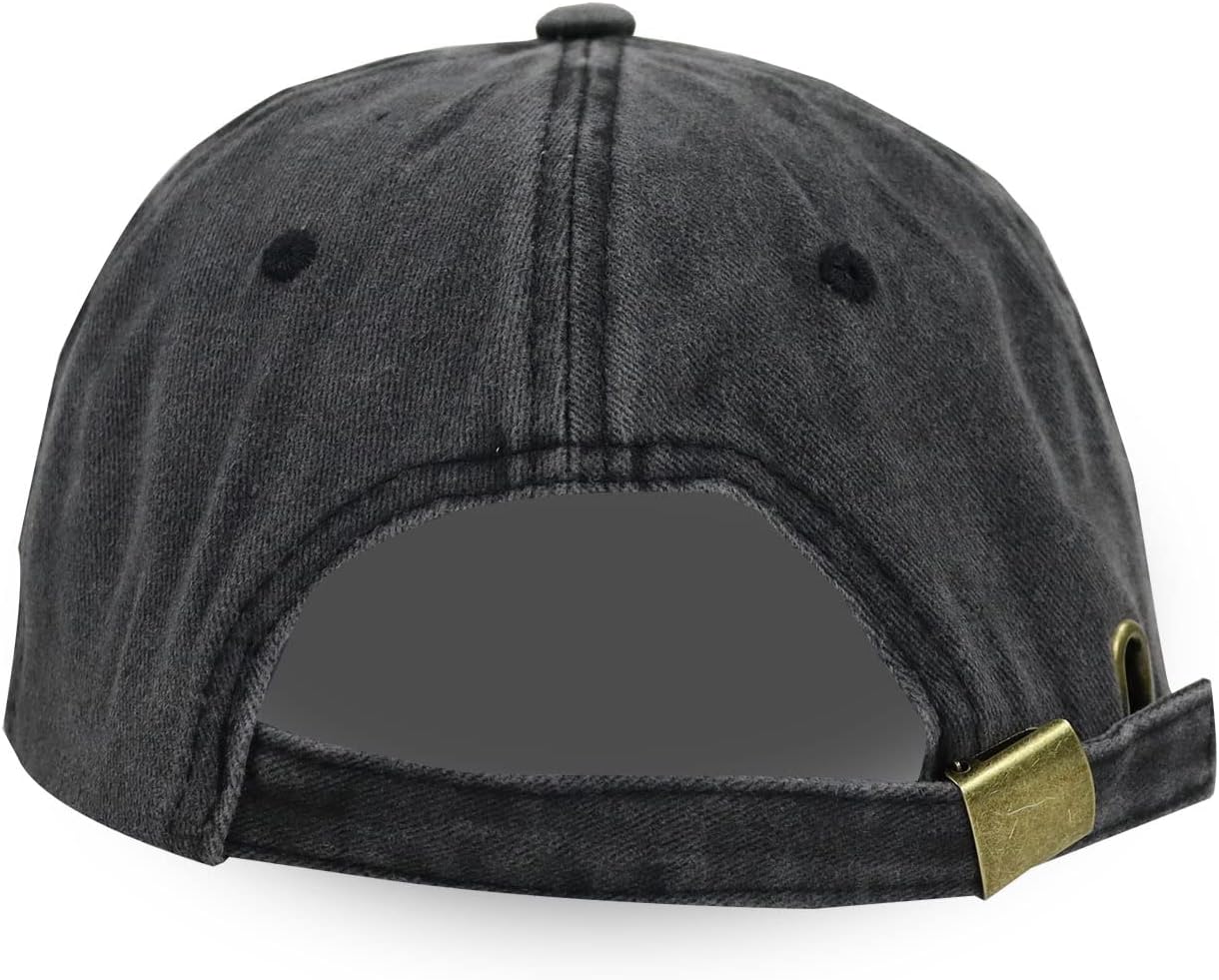Retirement Baseball Cap for Women Men, Adjustable Washed Embroidered Vintage Classic Retro Cotton Hat - Image 6