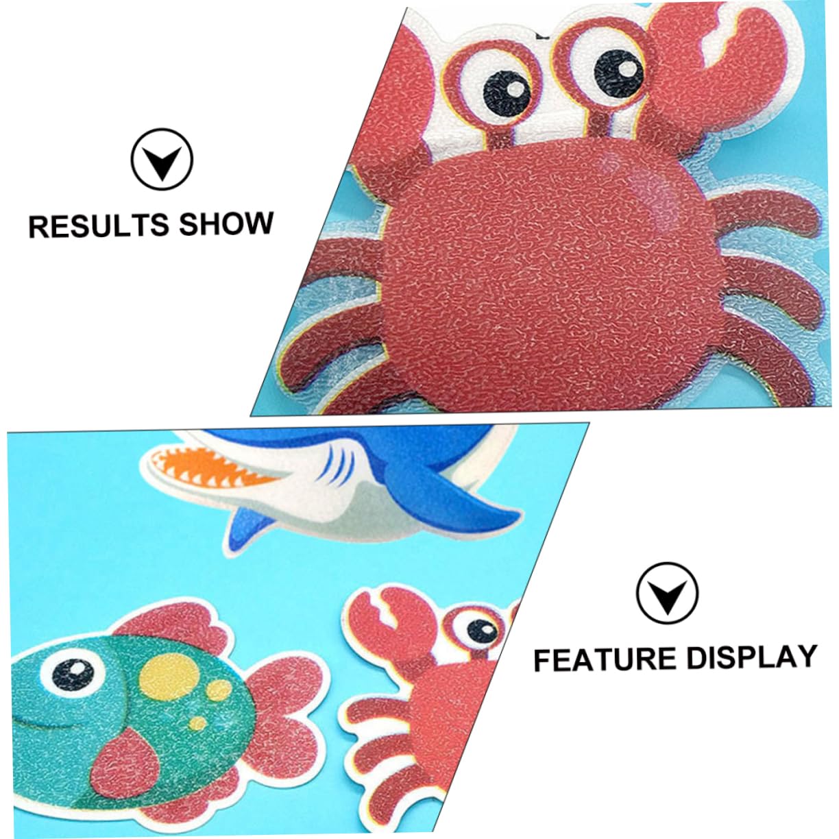 30piezas Pegatinas Antideslizantes De Dibujos Animados para Bañera Adhesivos Impermeables De Marinas Decoración Divertida para Baños y Seguridad La Hora del Baño