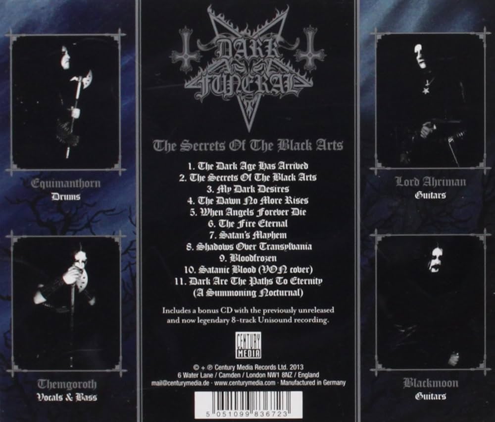 Dark Funeral - Secrets of the Black Arts: Reissue - Amazon