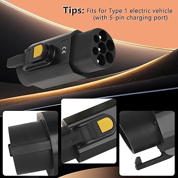 Type 2 to Type 1 EV Adapter