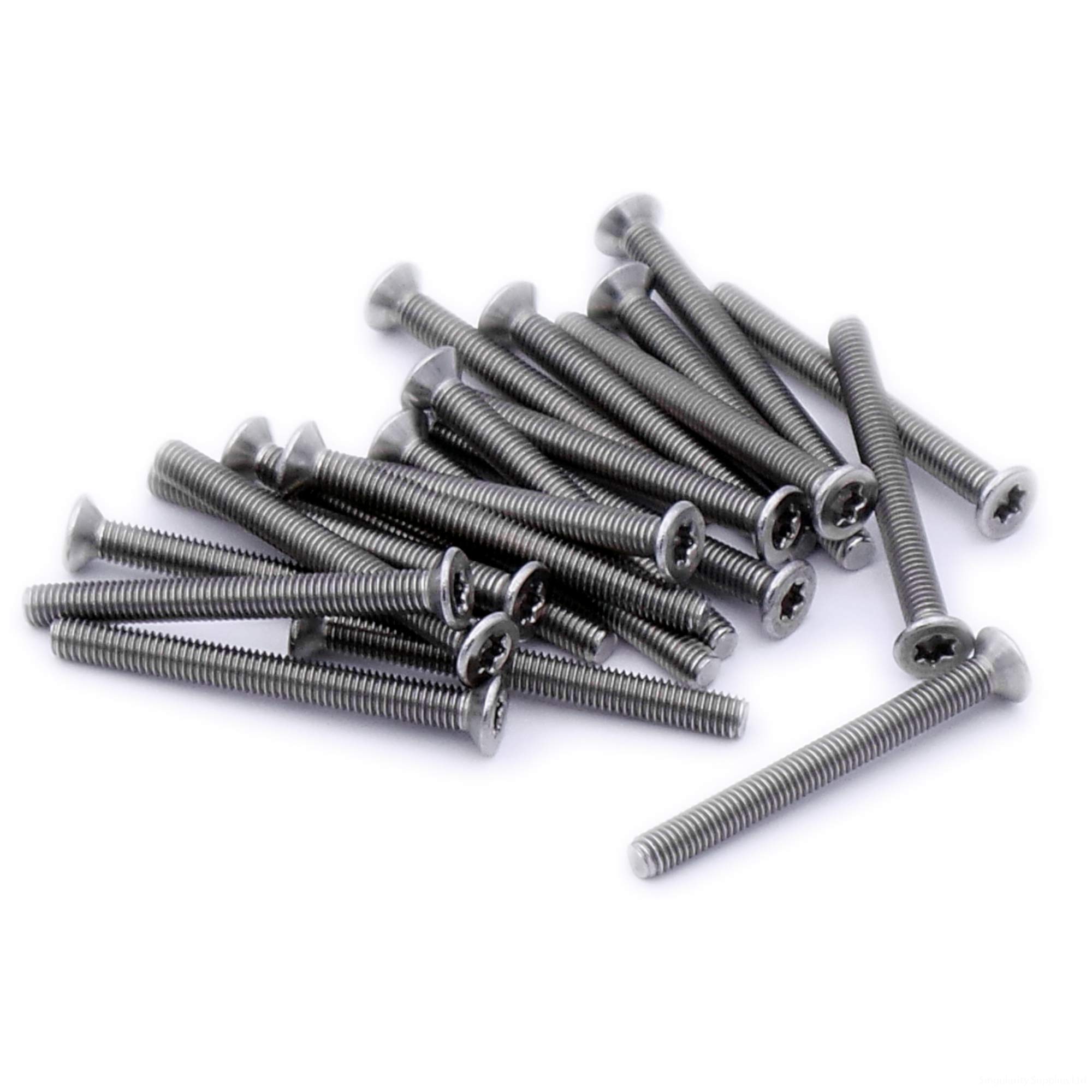 Singularity Supplies M2.5 (2.5Mm X 18Mm) Tx Socket Countersunk Machine Screw (Bolt) - Stainless Steel (A2) (Pack Of 20)