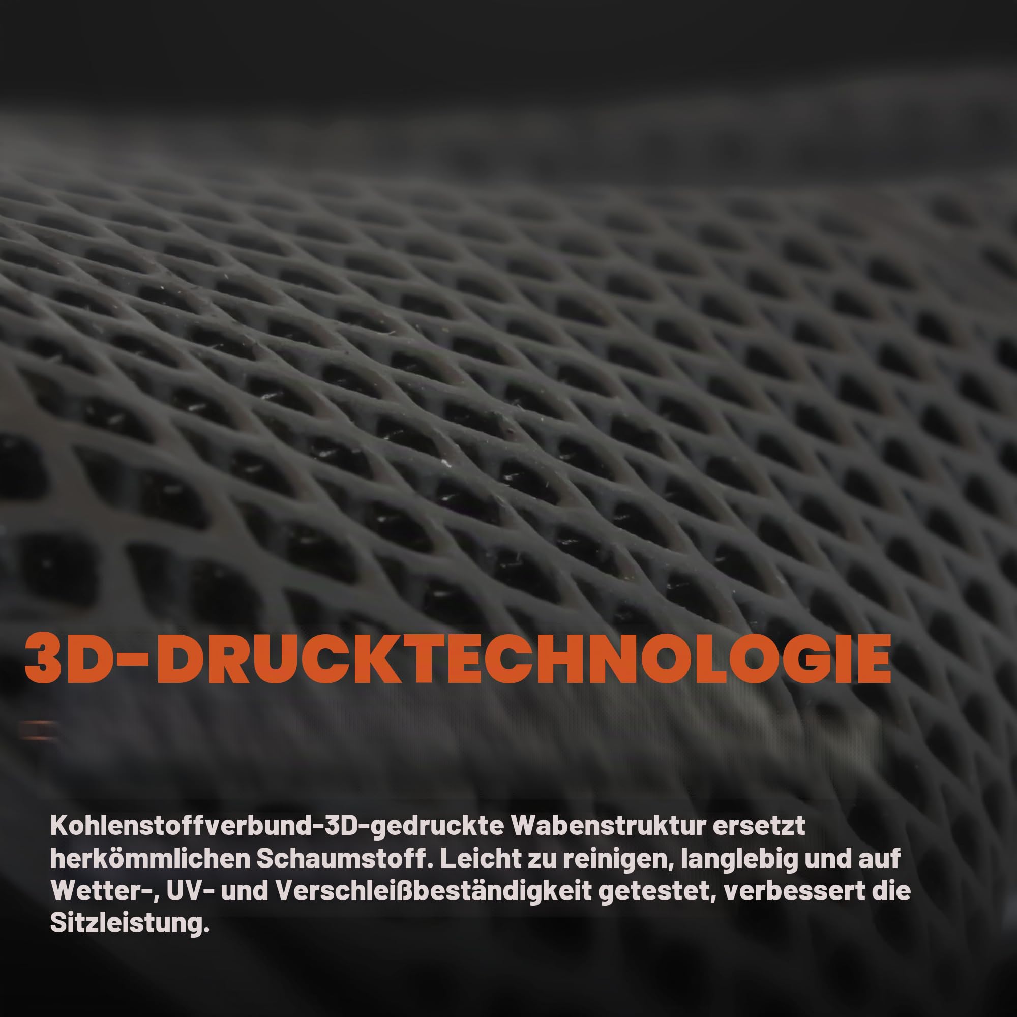 IMPALAPRO Carbon Sattel 3D Druck Ultraleicht 250x140mm — 3D Sattel Carbon T800 Hohe Härte — Fahrradsattel Carbon mit Ergonomischer Aussparung — Ovale Schienen 7x9mm