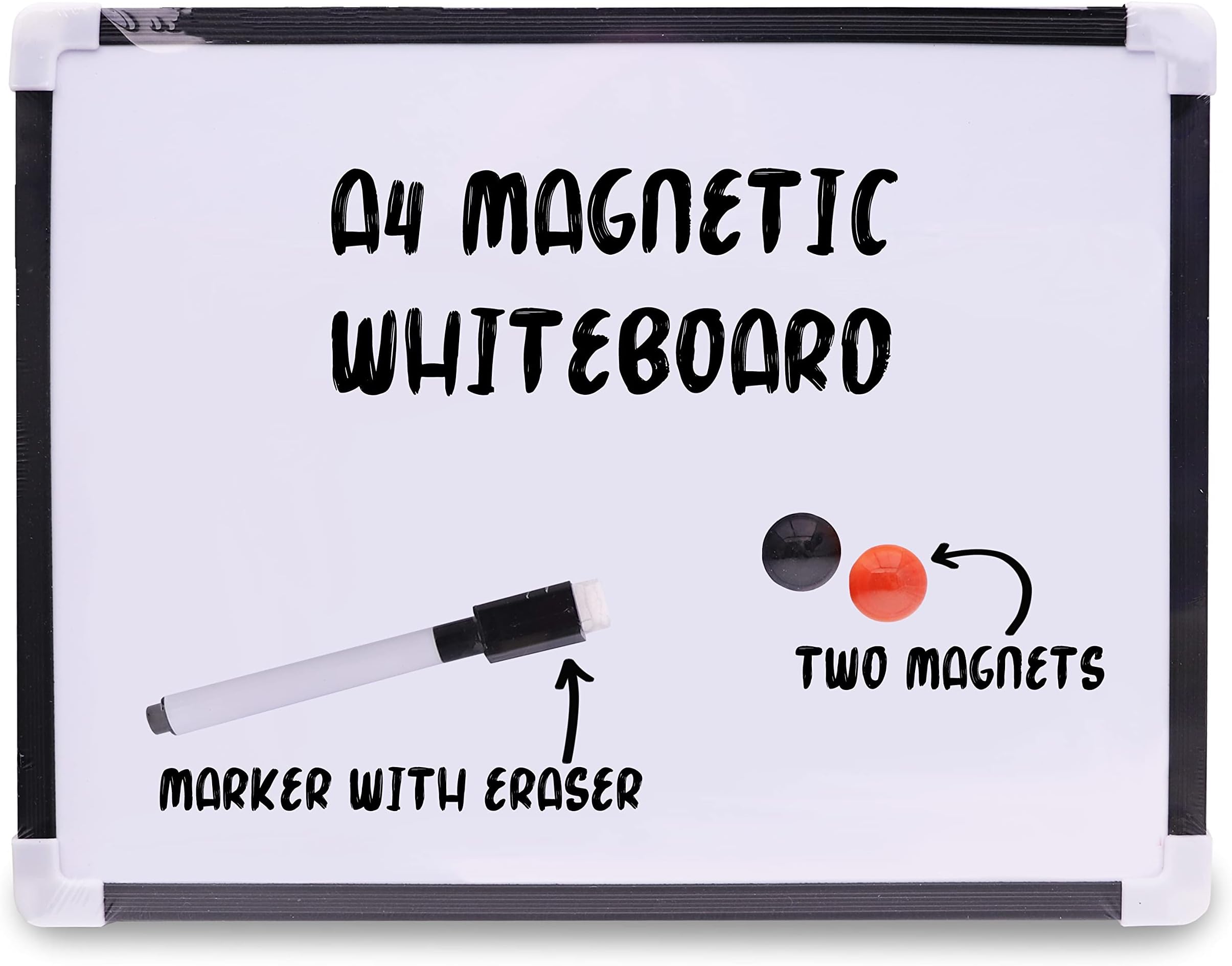 ZYBUX A4 Whiteboard Wipe Whiteboard Board Mini Office