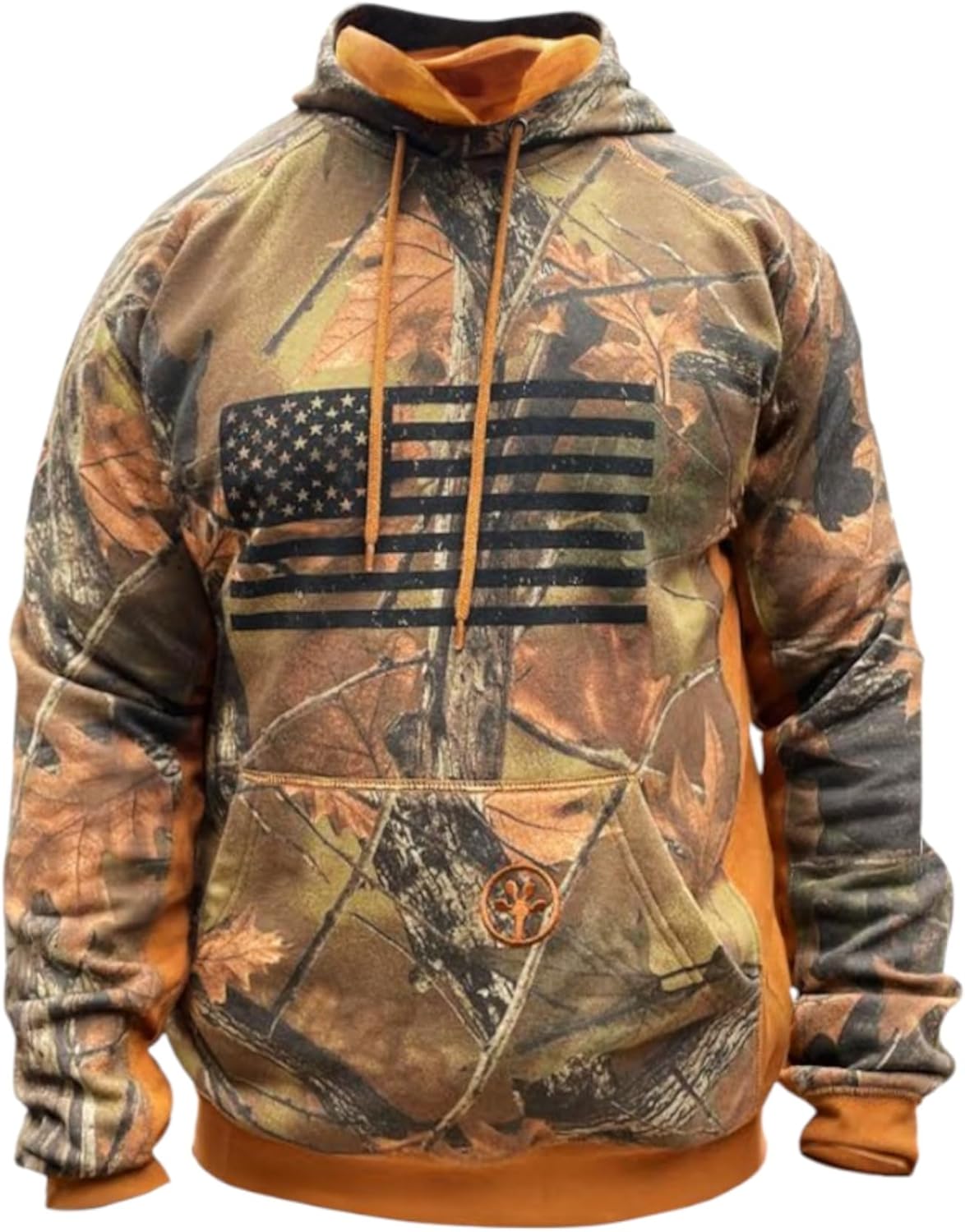 TrailCrest by Treel Men's Zip Up/Pullover Hoodie Sweatshirt, Stylish Camo Jacket, Outdoor Activities, Hunting, Casual Wear