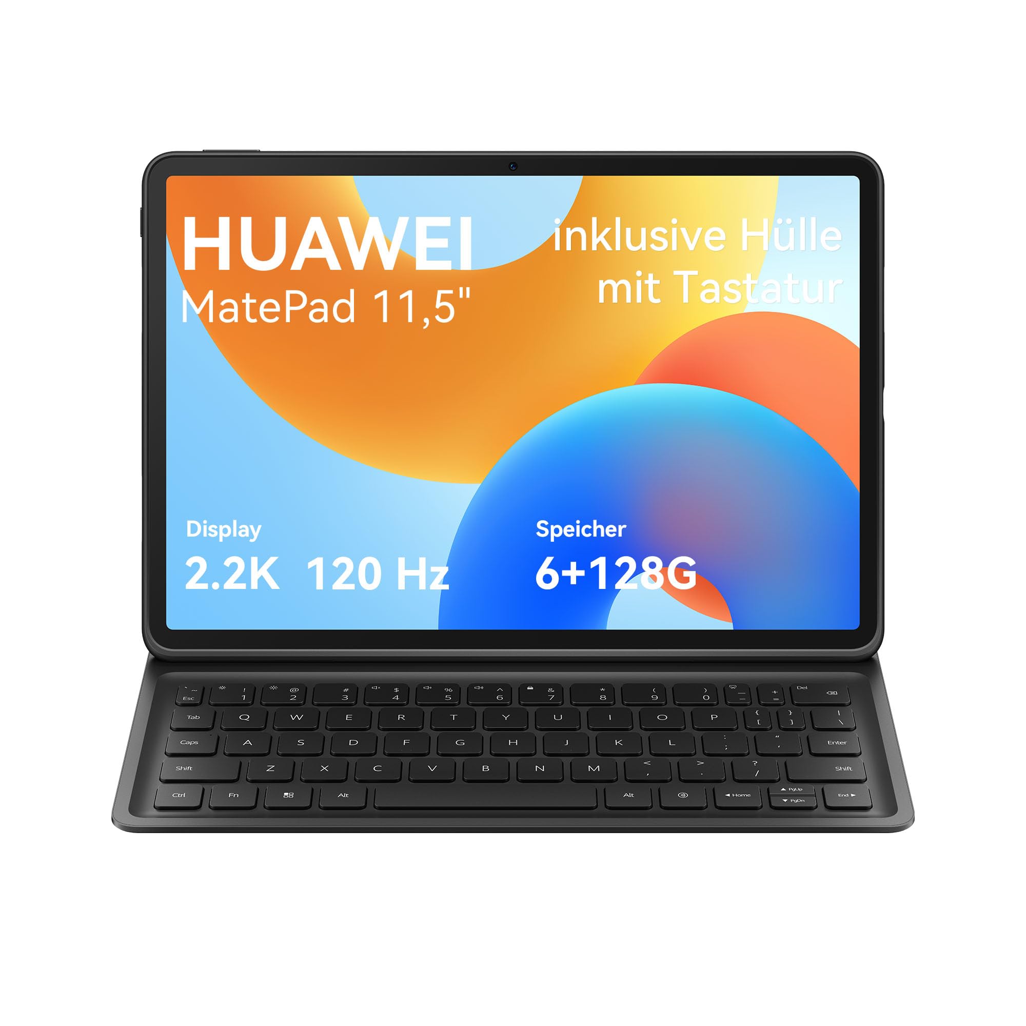 HUAWEI MatePad 11.5 + Inbox Keyboard, Tablet, 6 + 128 GB, 11.5