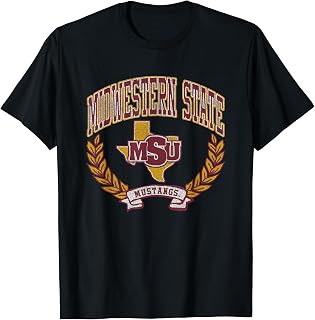 Midwestern State Mustangs Victory Vintage T-Shirt