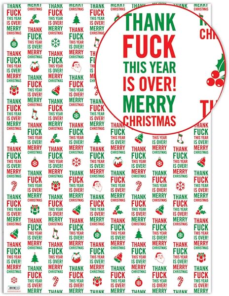 HWTONG Christmas Gift Wrap Paper