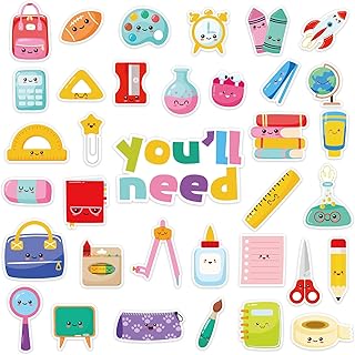 JarThenaAMCS 35Pcs Back to School Classroom Magnet You'll Need Management Magnetic Sticker First Day of School Fridge Refrigerator Magnet for Teacher Whiteboard Mailbox Decor