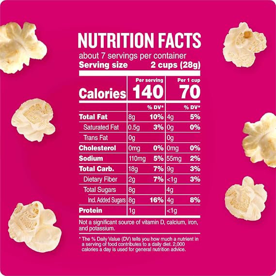 Angie's BOOMCHICKAPOP Sweet & Salty Kettle Corn, 7 oz. Bag