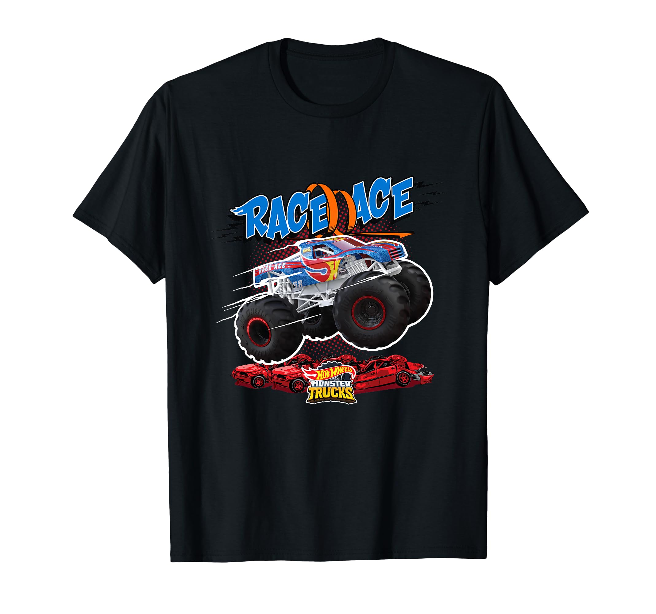 Hot WheelsMonster Trucks - Race Ace T-ShirtOEKO-TEX STANDARD 100