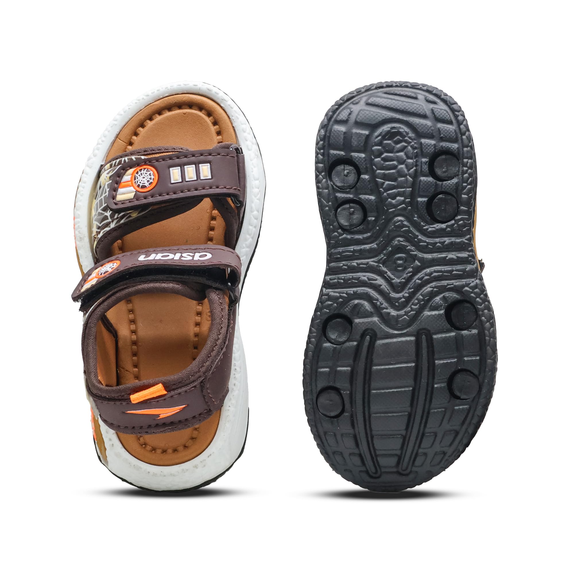 ASIAN Henry-01 Sandalias informales para niños con cierre de ajustable para un uso fácil con un ajuste flexible y un aspecto moderno y elegante, ideal para el uso diario