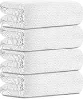 Vista 18 de Juego de toallas de baño de 4 piezas, toallas extra grandes de 35x70 pulgadas para ducha y baño, toallas altamente absorbentes y de secado rápido