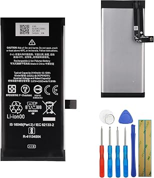 G025J-B Replacement Battery for Pixel 4A 4G Compatible with Google Pixel 4A 4G G025J G025N with Tools