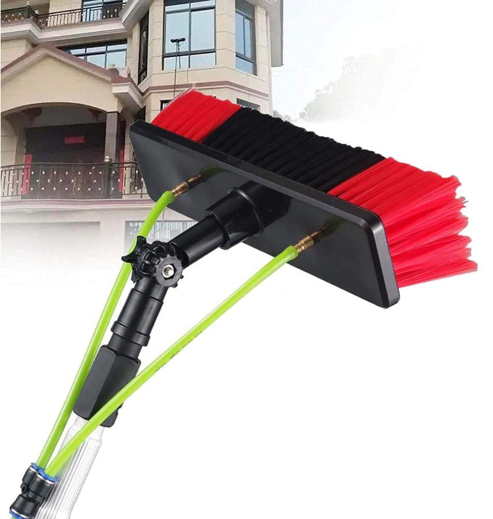 DUANHOZ Window Cleaning Brush, Window Cleaner Kit, Water/Hose Fed Pole, Cleaning Photovoltaic And Solar Panels/50Cm Water Brush 12M,50cm Water Brush 12m