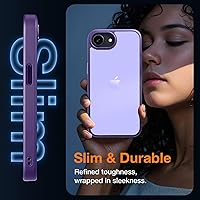 Vista 68 de Yriklso Strong Magnetic Case for iPhone 11 [Compatibilty with MagSafe] Protective Shockproof Cover Phone Case for iPhone 11 6.1" Frosted Purple
