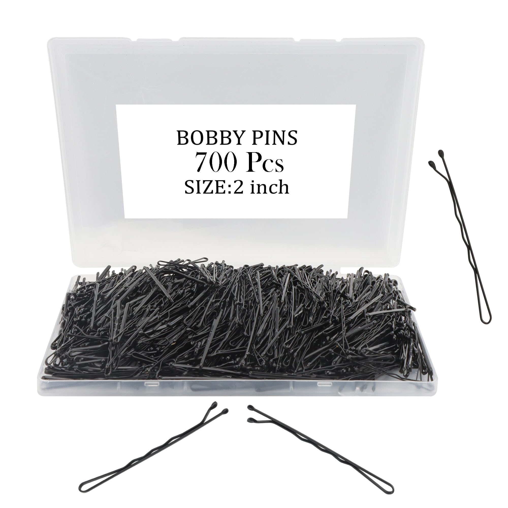 COCIDE 700Pcs Bobby Pins Brown Bobby Pin 2 Inch Premium Bobby Pins Secure Hold & Pain Free For Women Girls Invisible Wave ...