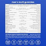 (2-Pack) Multivitamins for Men | Mens Multivitamin Gummies | Bones, Brain, Heart, Immune & Energy Supplement | Mens Vitamin A, B, C, D, E, Biotin & Folic Acid | 120 Gummy Vitamins