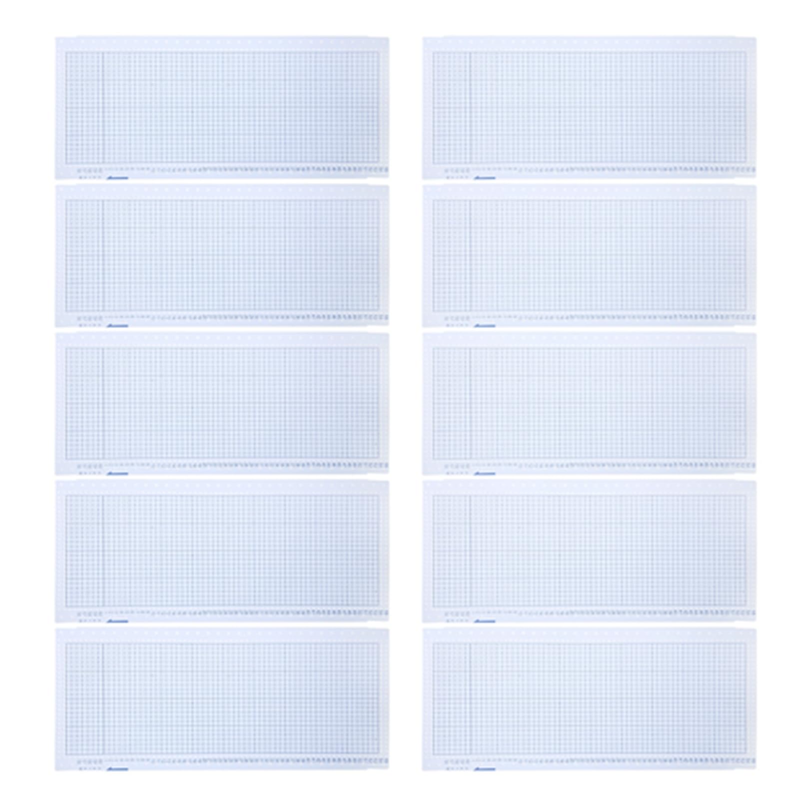 Xolsurg Knitting Machine Punch Card 10pcs 24 Flower Card Knitting Machine Accessories KH821 KH831 KH851 KH860