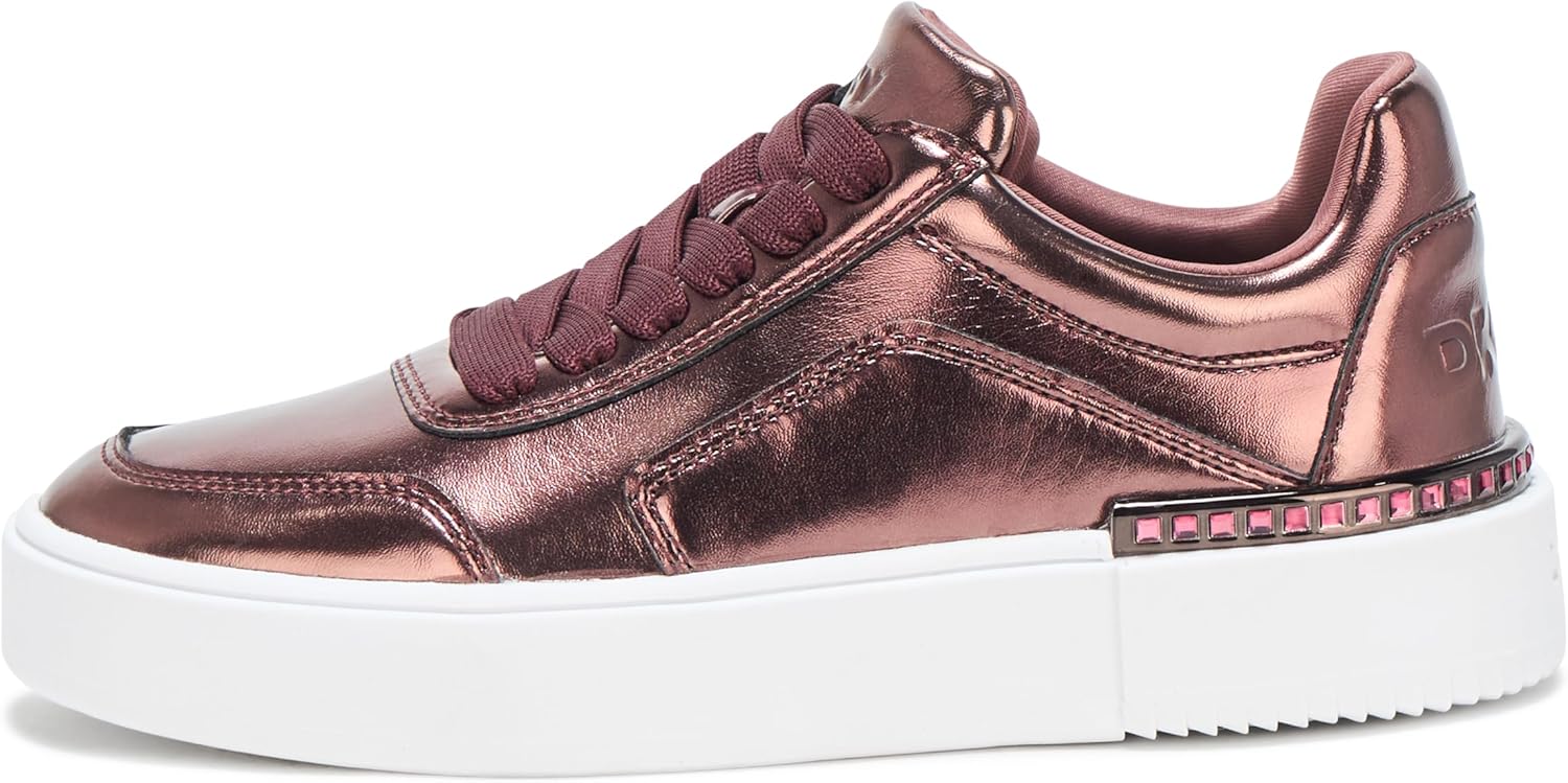 DKNY Womens Beverley Everyday Platform Lace Up Sneaker - Image 2