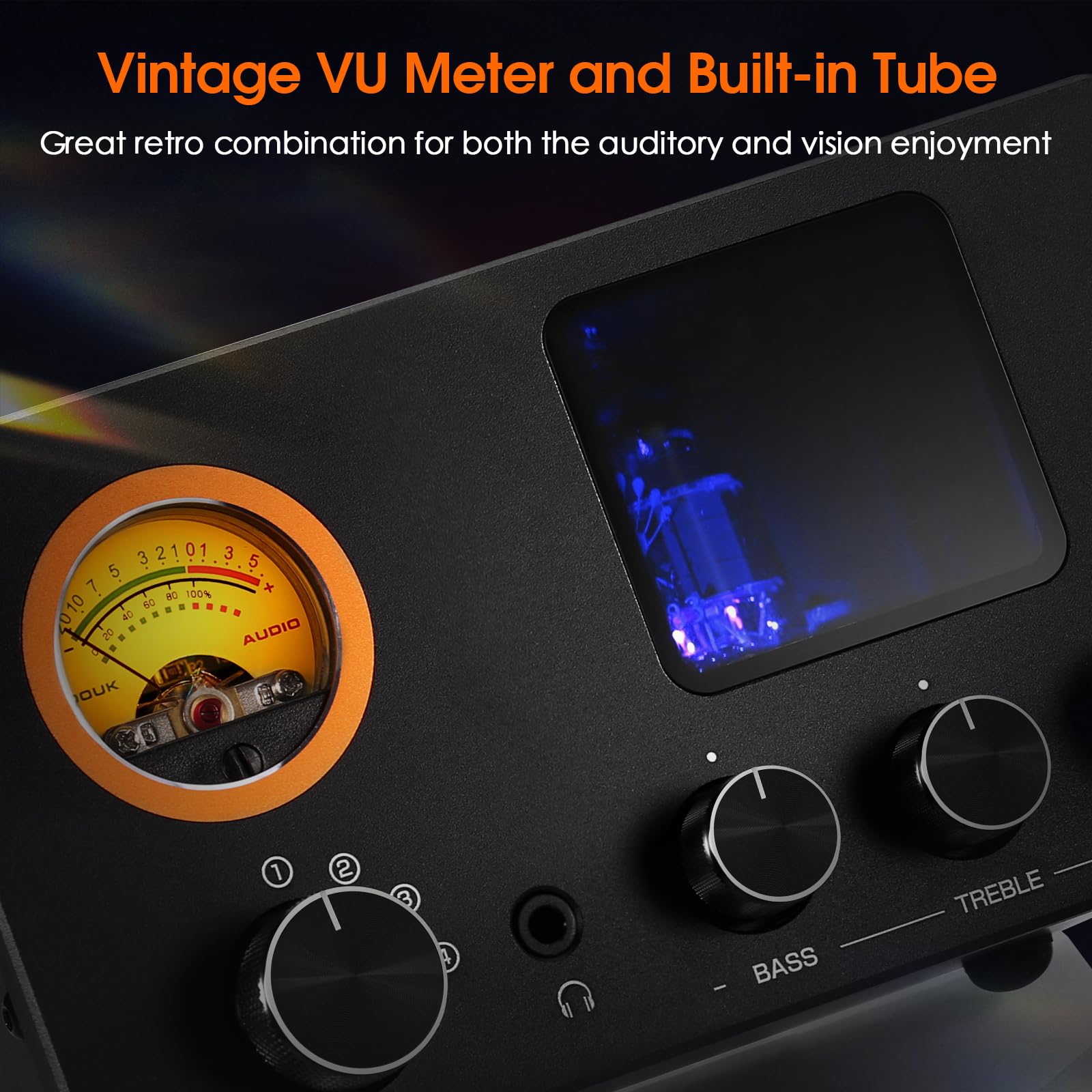 Amazon.com: ​Douk Audio Vacuum Tube Preamp: Headphone Amp with VU