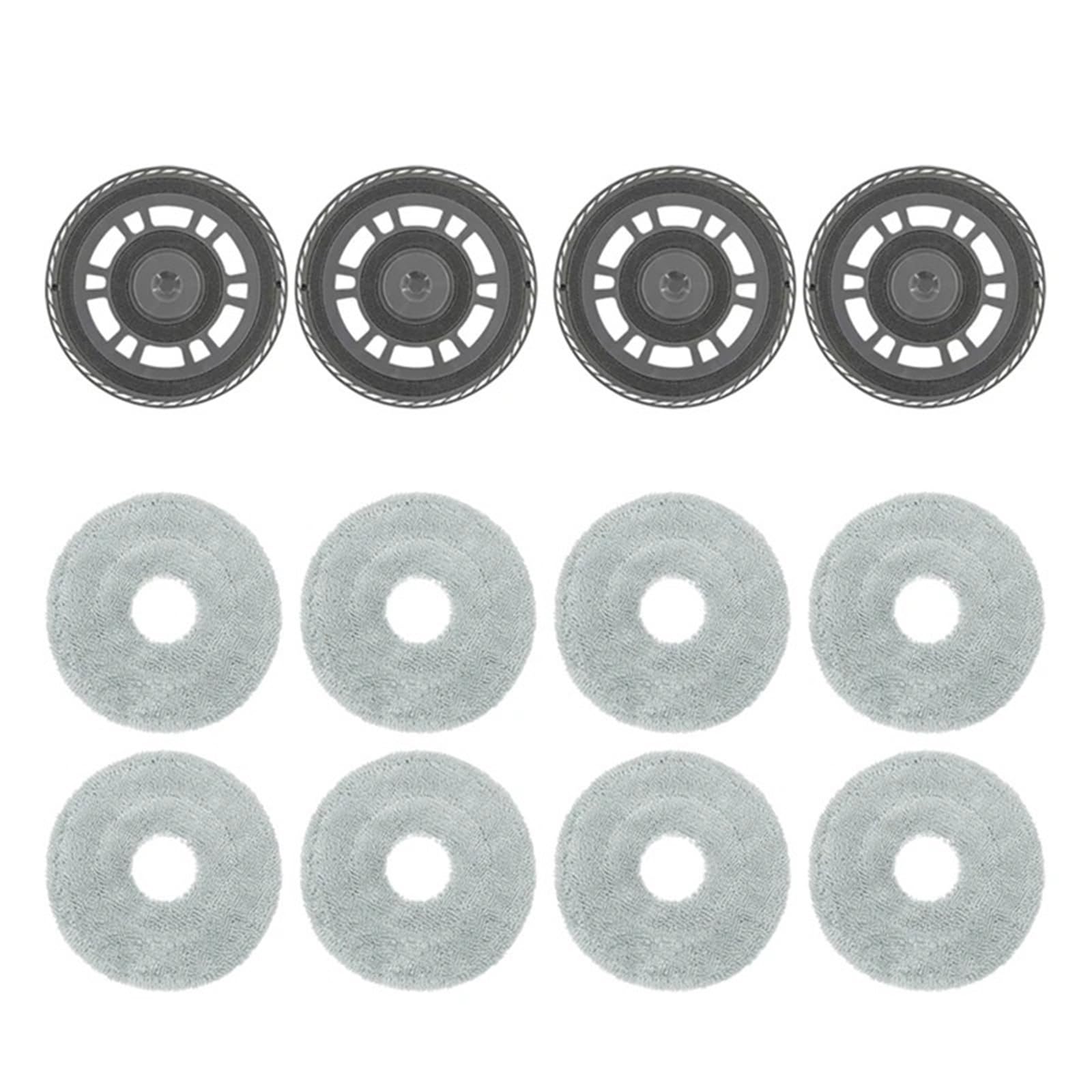 Kompatybilny z Dreame, L20 Ultra / X30 Ultra / X40 dywan Auto Lift Tray Robot Cleaer Części zamienne (czarny L)