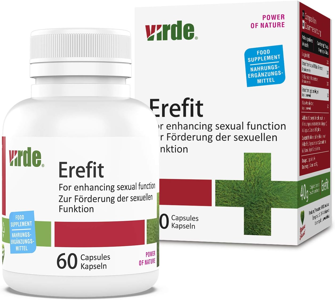 Erefit Natural Potency Alternative for Active Men to Promote Sexual Function Energy Endurance and Sexual Activity