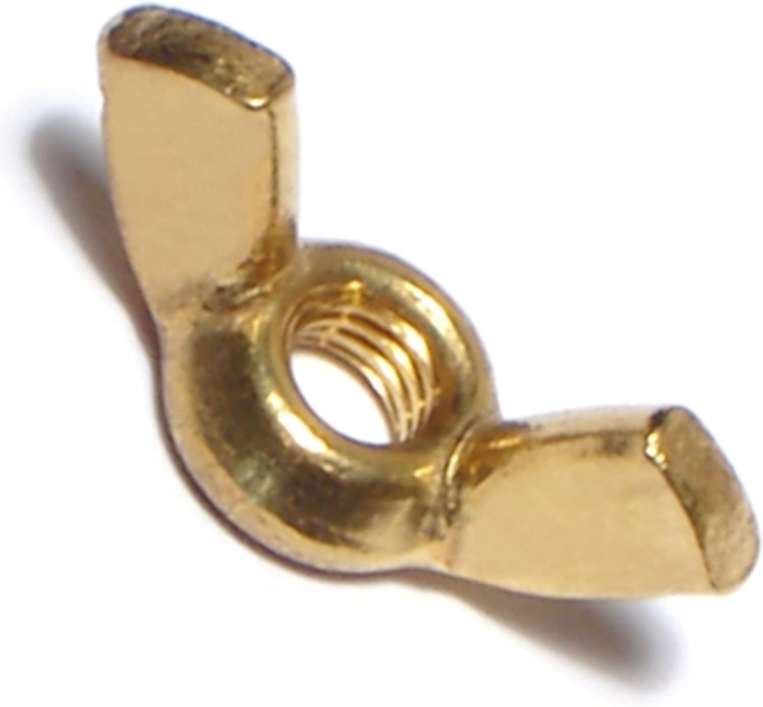Hard-to-Find Fastener 100-Pack #10-24 Cold-Forged Wing Nuts – Zinc Plated Steel, 27/64" Width, 29/32" Length