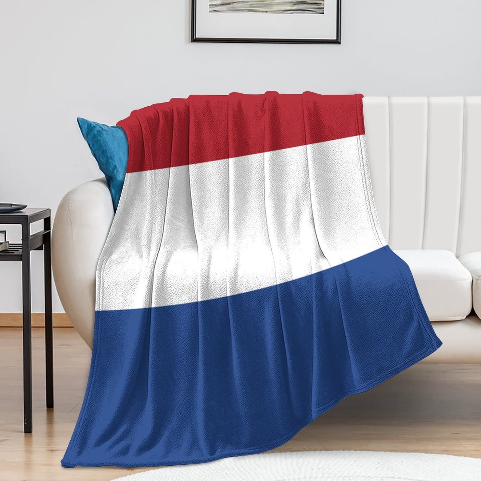 Couverture chaude et pelucheuse pour voyage et literie douillette