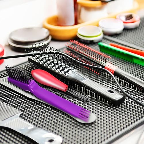 Miniatura 8 de 4 unids cepillo de pelo herramientas de limpieza mini cepillo removedor cepillo limpiador para eliminar el polvo del pelo