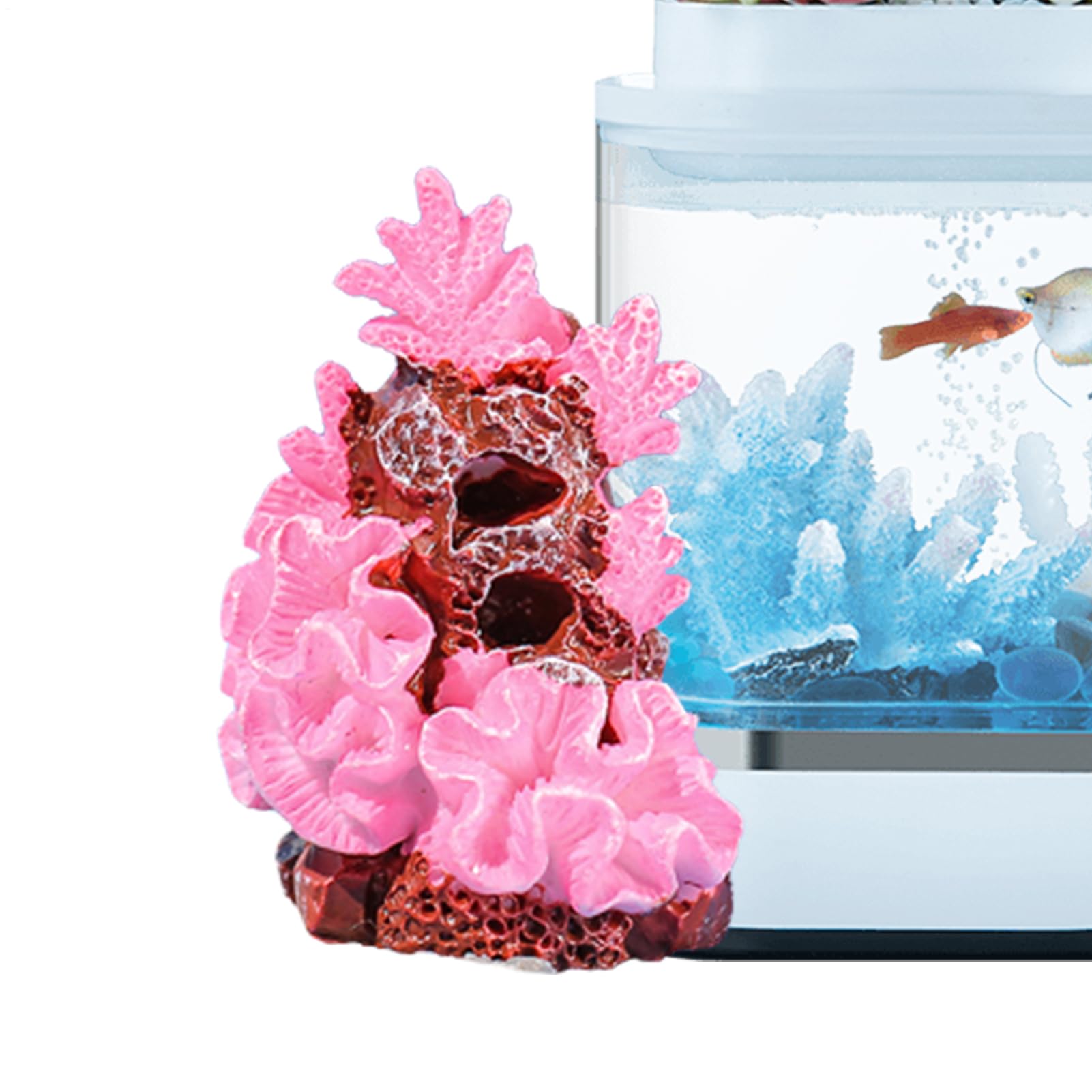 Corail Artificiel pour Aquarium, Petits coraux, décoration paysagère, décoration pour Aquarium, Bureau, Terrarium d'animaux et