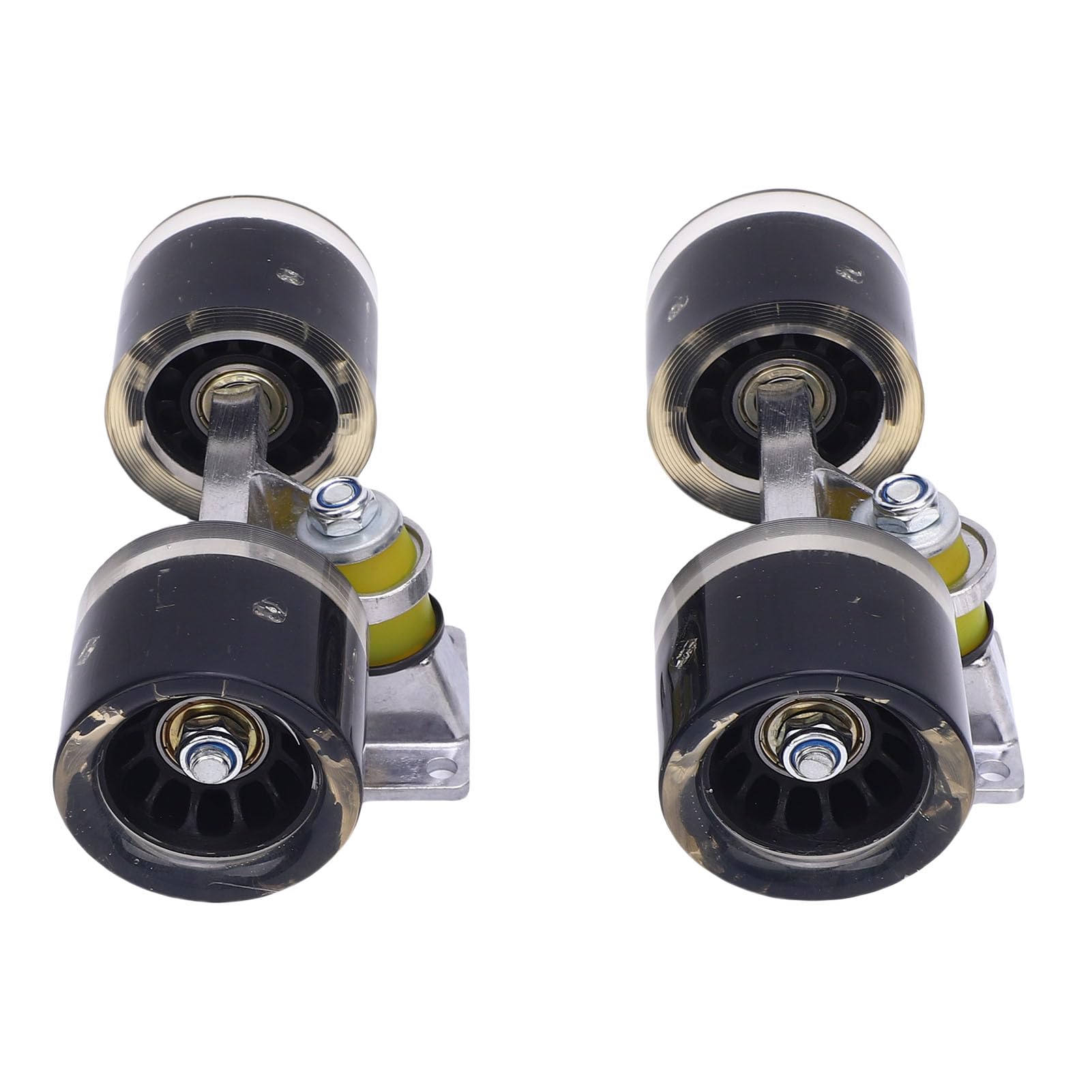 Changor Achsen und Rollen-Set, Leichtes Cruiser-Longboard, Aluminiumlegierung, 55 X 45 Mm für Street Cruising