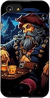 Vista 18 de iPhone 16 Pirate Drinking Rum Funny Rum Lover Alcohol Drinker Case
