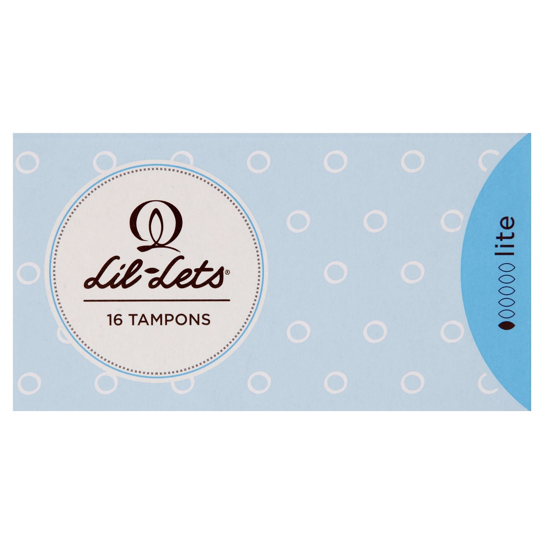 12 x Lil-Lets Tampons Lite 16s