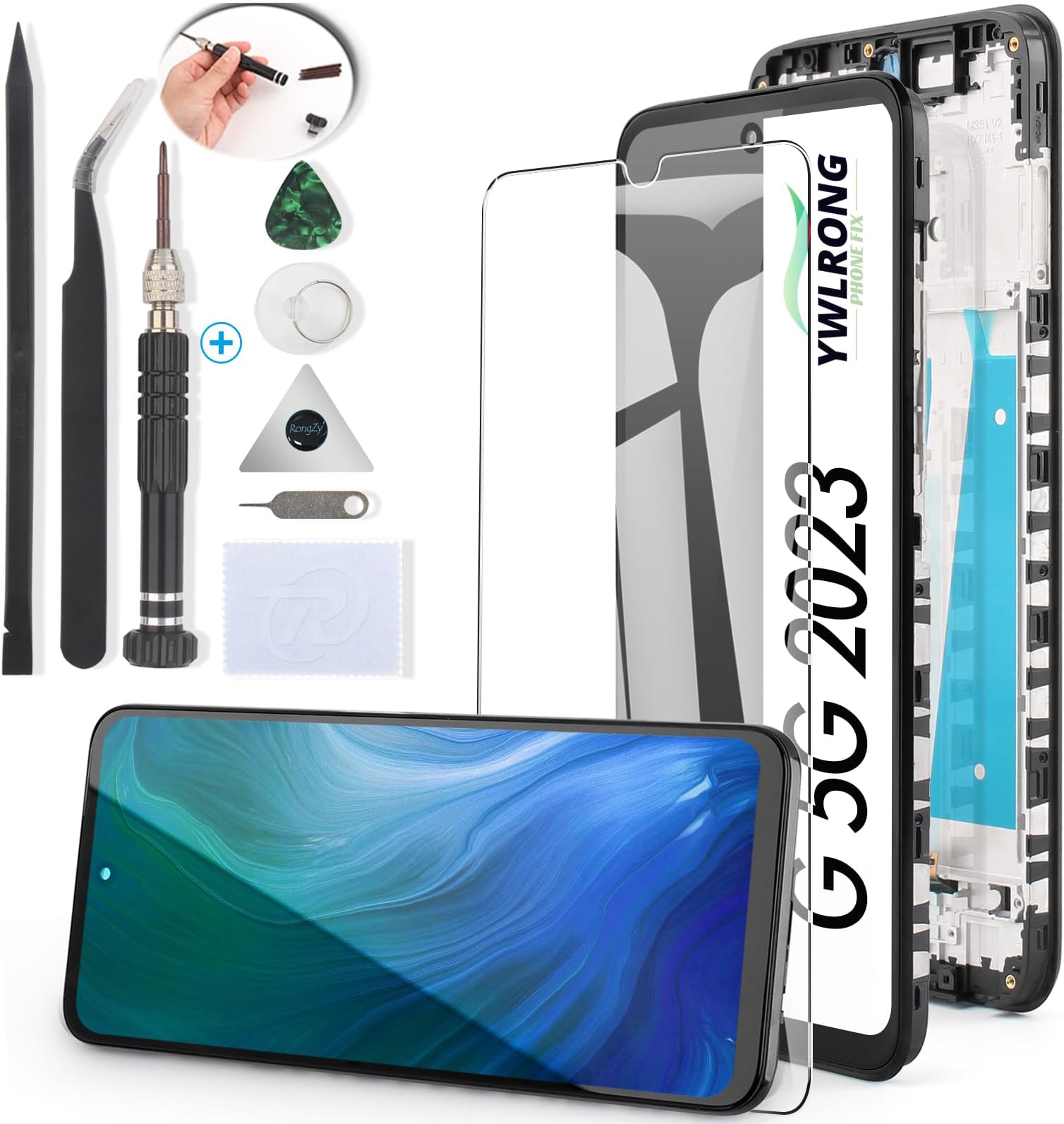 Amazon.com: YWLRONG for Motorola Moto G 5G 2023 Screen Replacement for