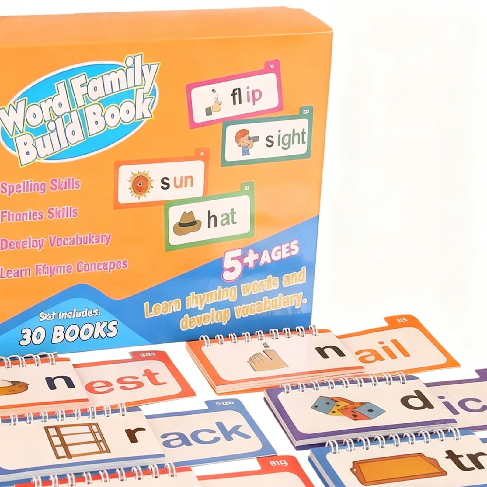 Cartes Flash Pour Les Familles De Mots Éducatif D Apprentissage Du