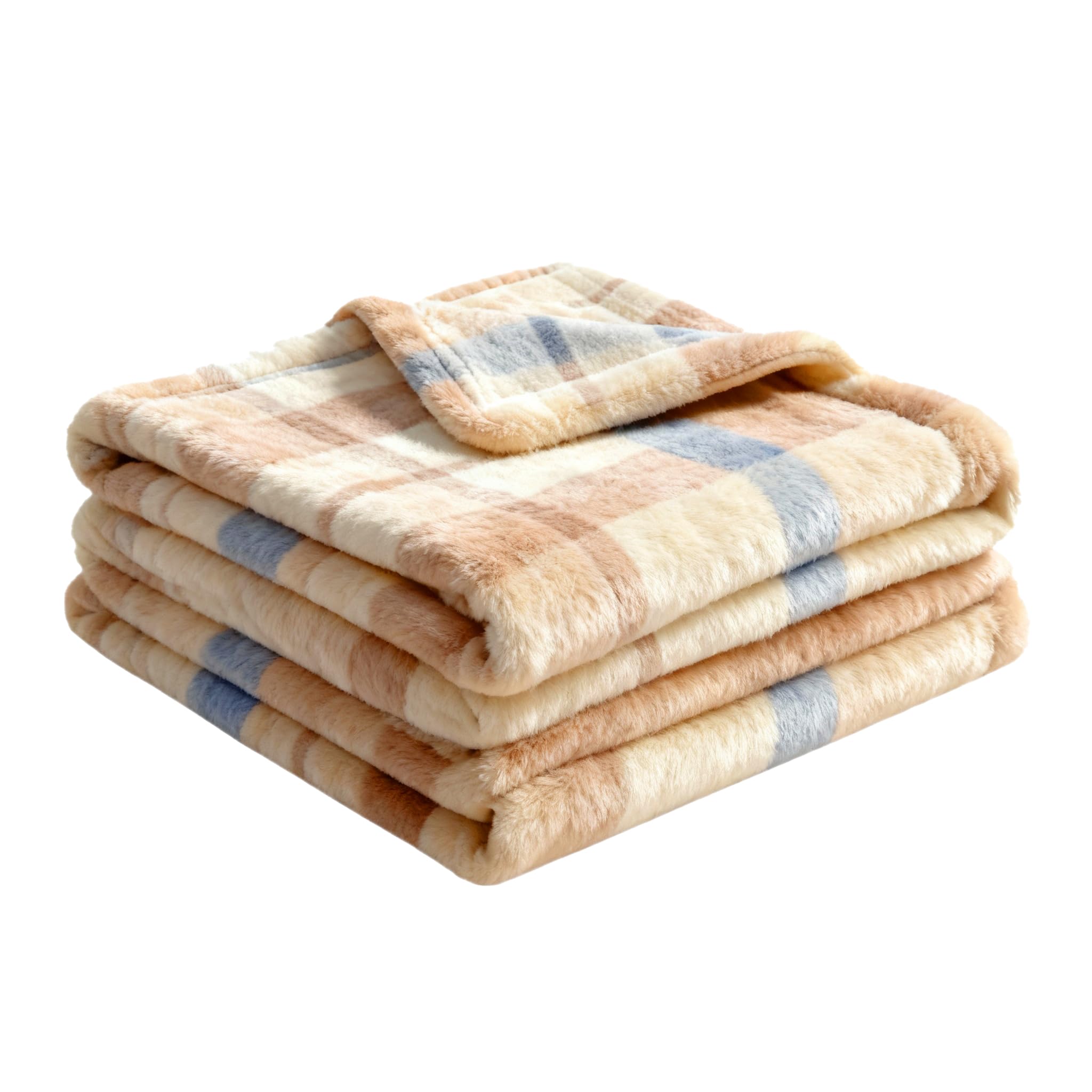 電気毛布 掛け敷毛布 洗える 140*80CM 8段階温度調整 あったか寝具 丸洗い可 9時間タイマー機能 こたつ布団 電気毛布 省エネ 消し忘れ防止自動オフ ベージュチェック