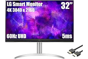 LG 32" 4K Smart Monitor: Unparalleled Immersive Experience