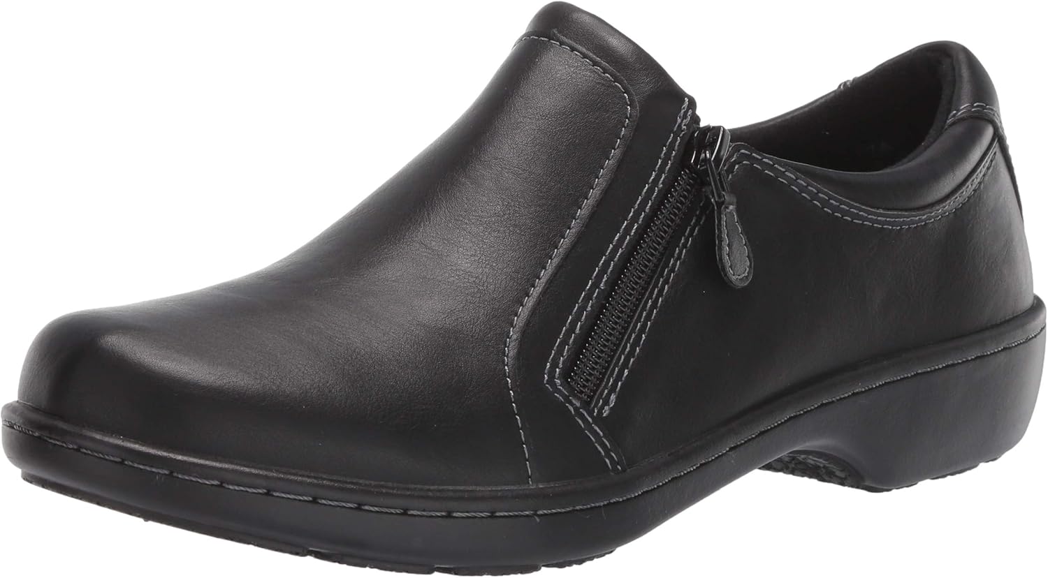 Eastland Women's Vicky Loafer, Black, 9 Wide US