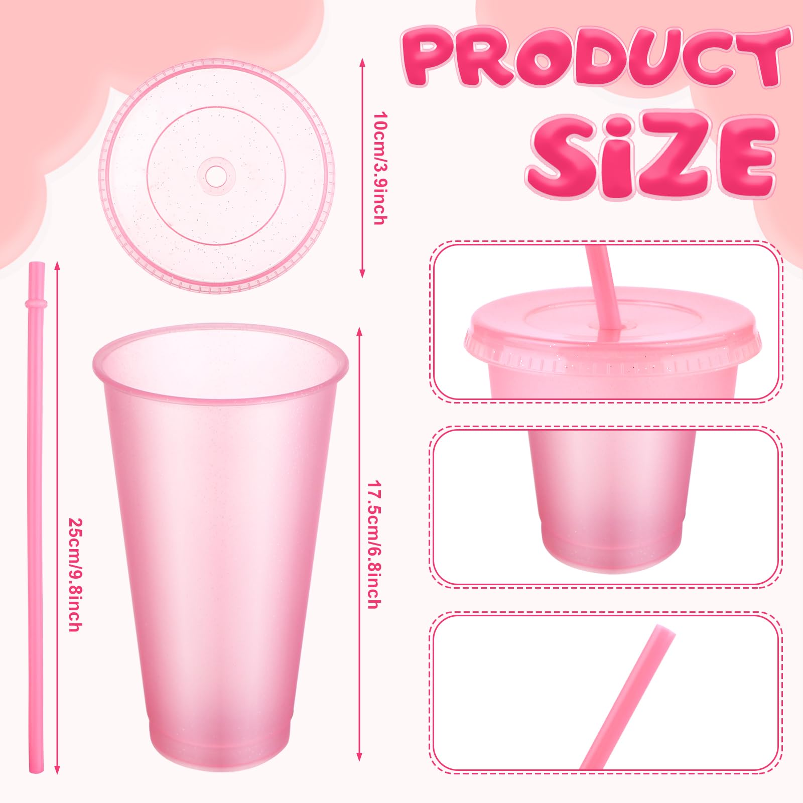 30 Pièces kit Soirée Pyjama Fille Cadeau 6 Chouchous Mignons Pour Femmes 6 Spa Masques de Sommeil En Peluche Rose 6 Gobelets à Paillettes RéUtilisables 6 Bandeaux de Maquillage 6trousses de Maquillage